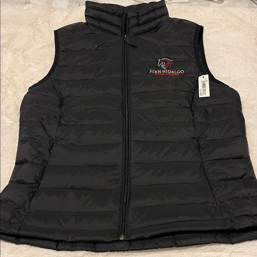 Amazon Essentials Women's Black Quilted Vest